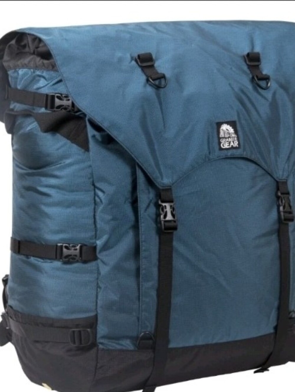 Granite Gear Men's Teal and Black Roll-Top Hiking Backpack